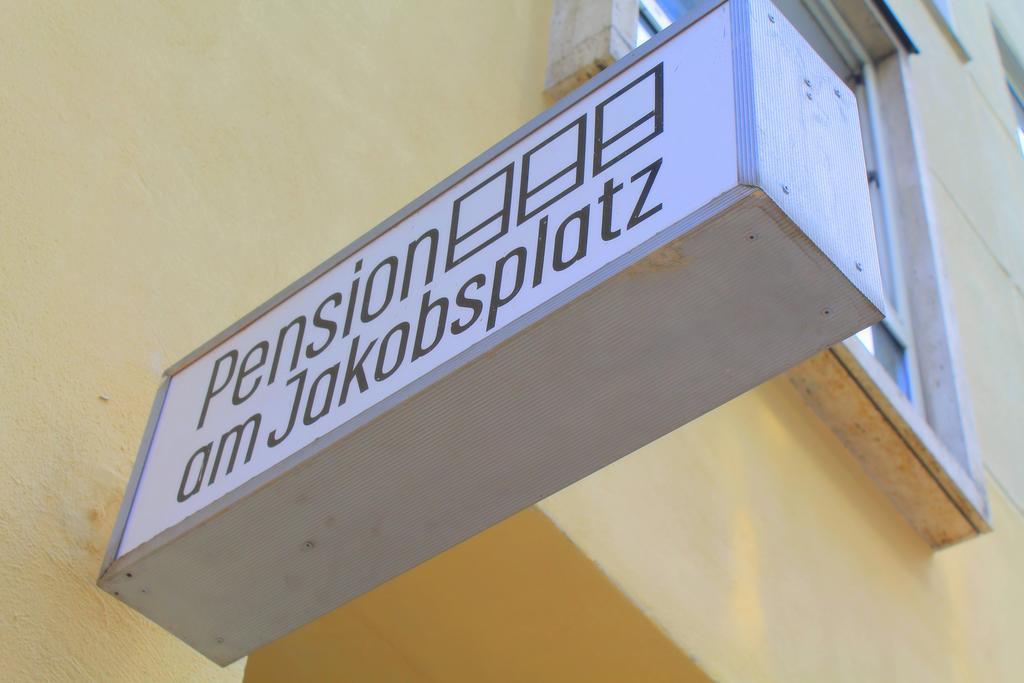 Pension Am Jakobsplatz Munique Exterior foto