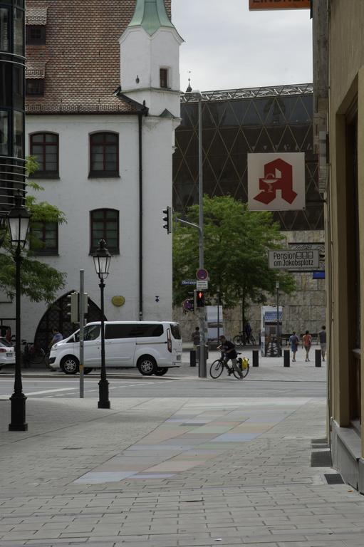 Pension Am Jakobsplatz Munique Exterior foto